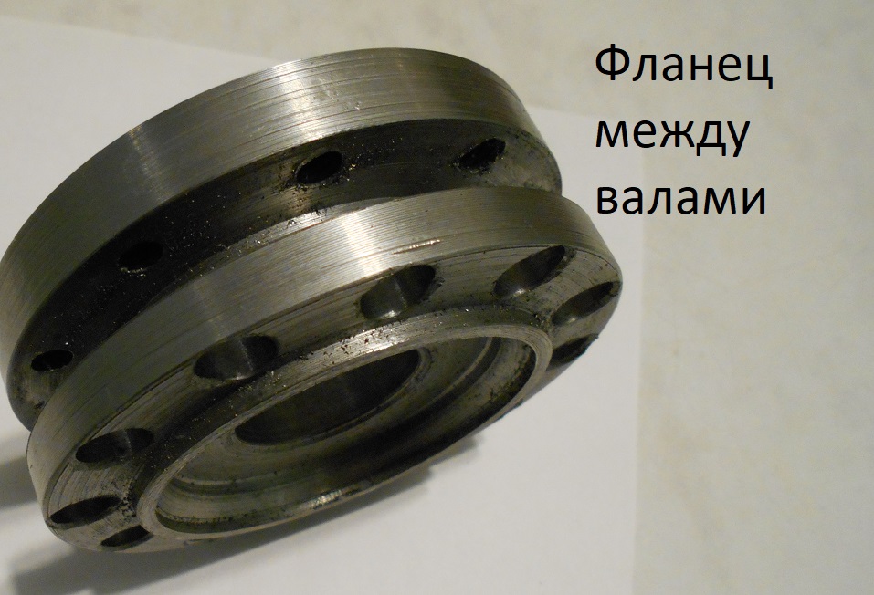 Фланец между валами